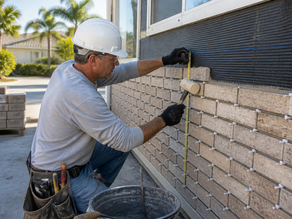Brick Veneer Installation