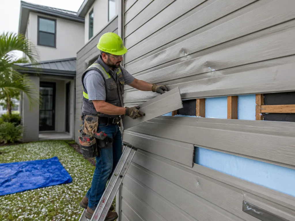 Hail Damage Siding
