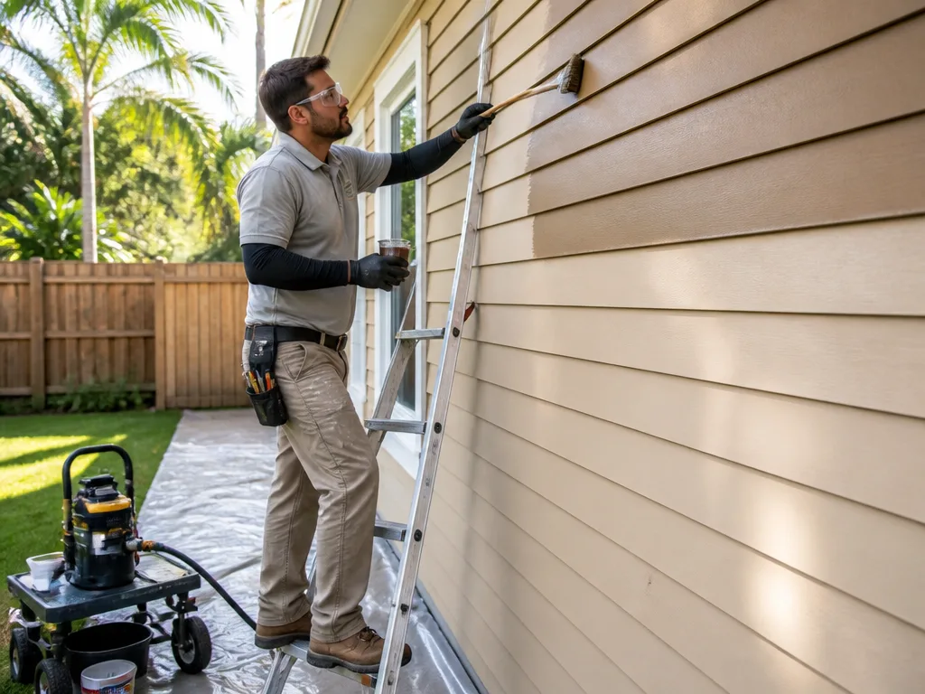 Siding Staining