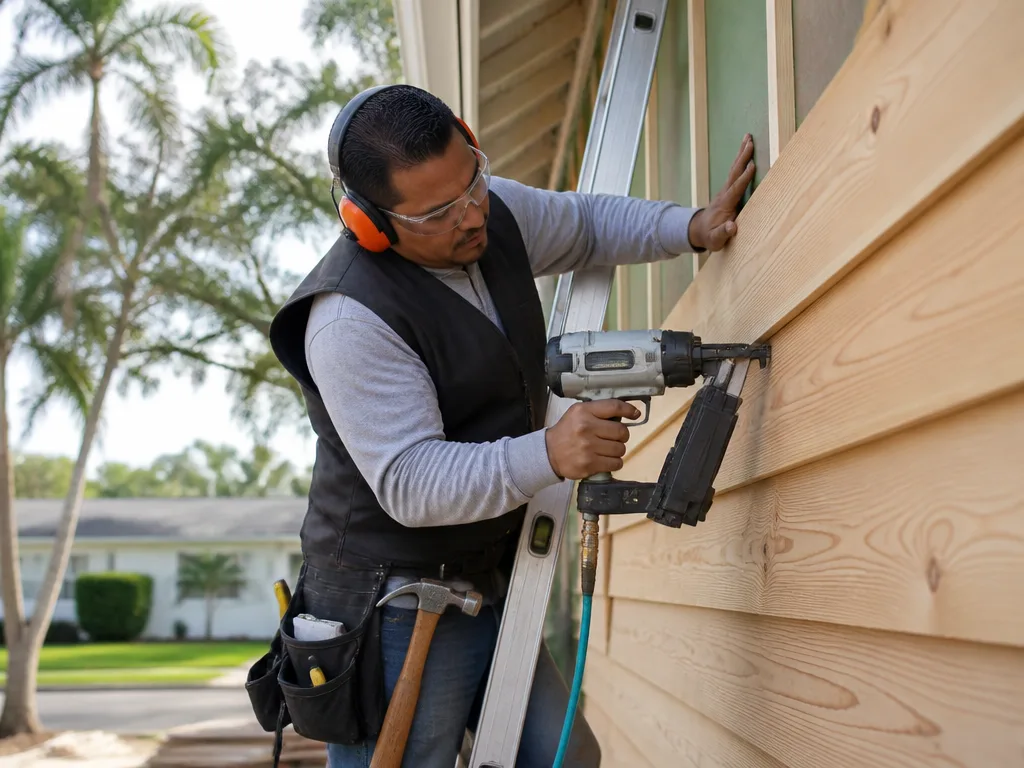 Wood Siding Installation